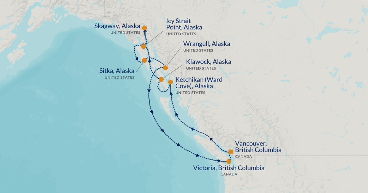 2027 Luxury Alaska - Hubbard Glacier, Sitka & Ketchikan